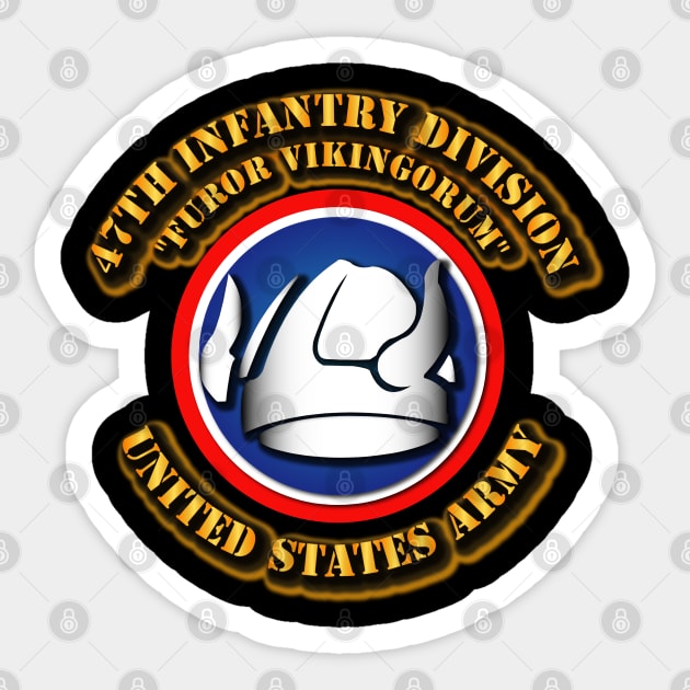 47th Infantry Division Sticker by twix123844